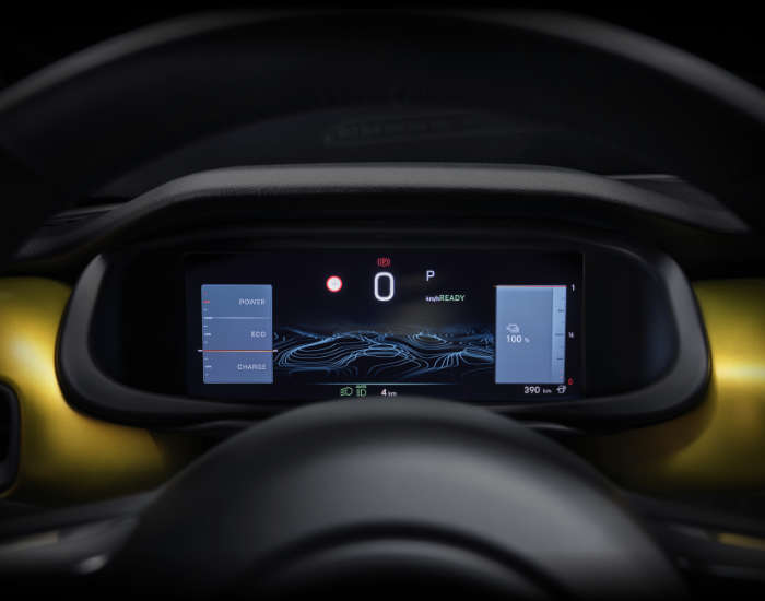 Jeep Avenger, цифрова панель приладів