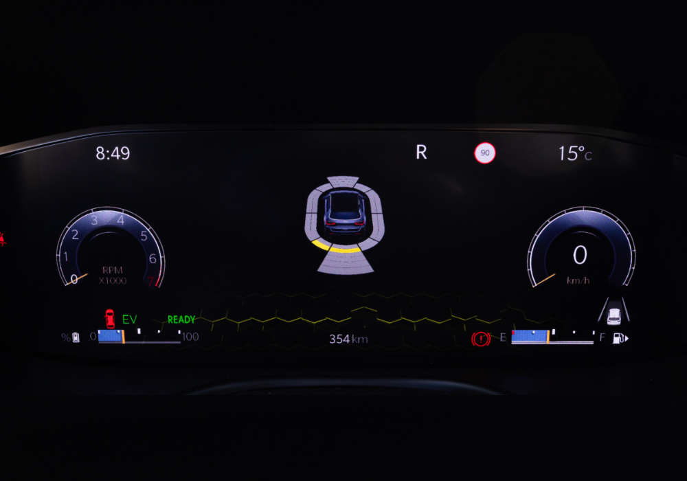 Jeep Compass North Star, цифрова панель приладів