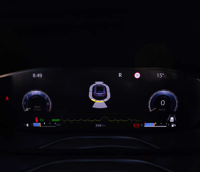 Jeep Compass North Star, цифрова панель приладів