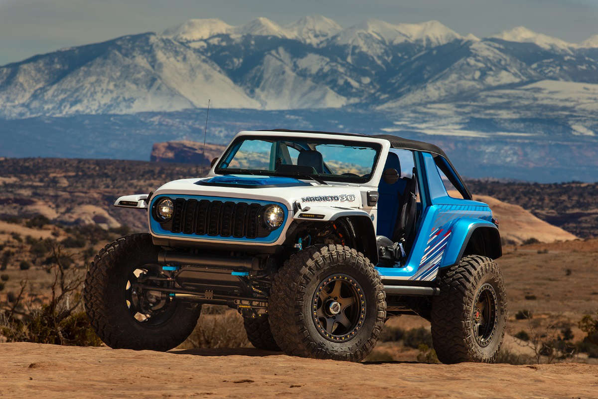 Концепт Jeep Wrangler Magneto 3.0