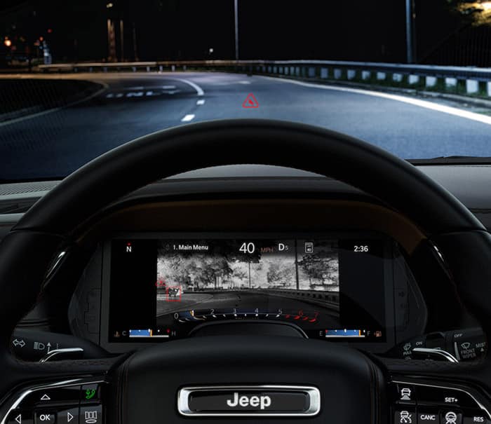 Jeep Grand Cherokee, Система нічного бачення